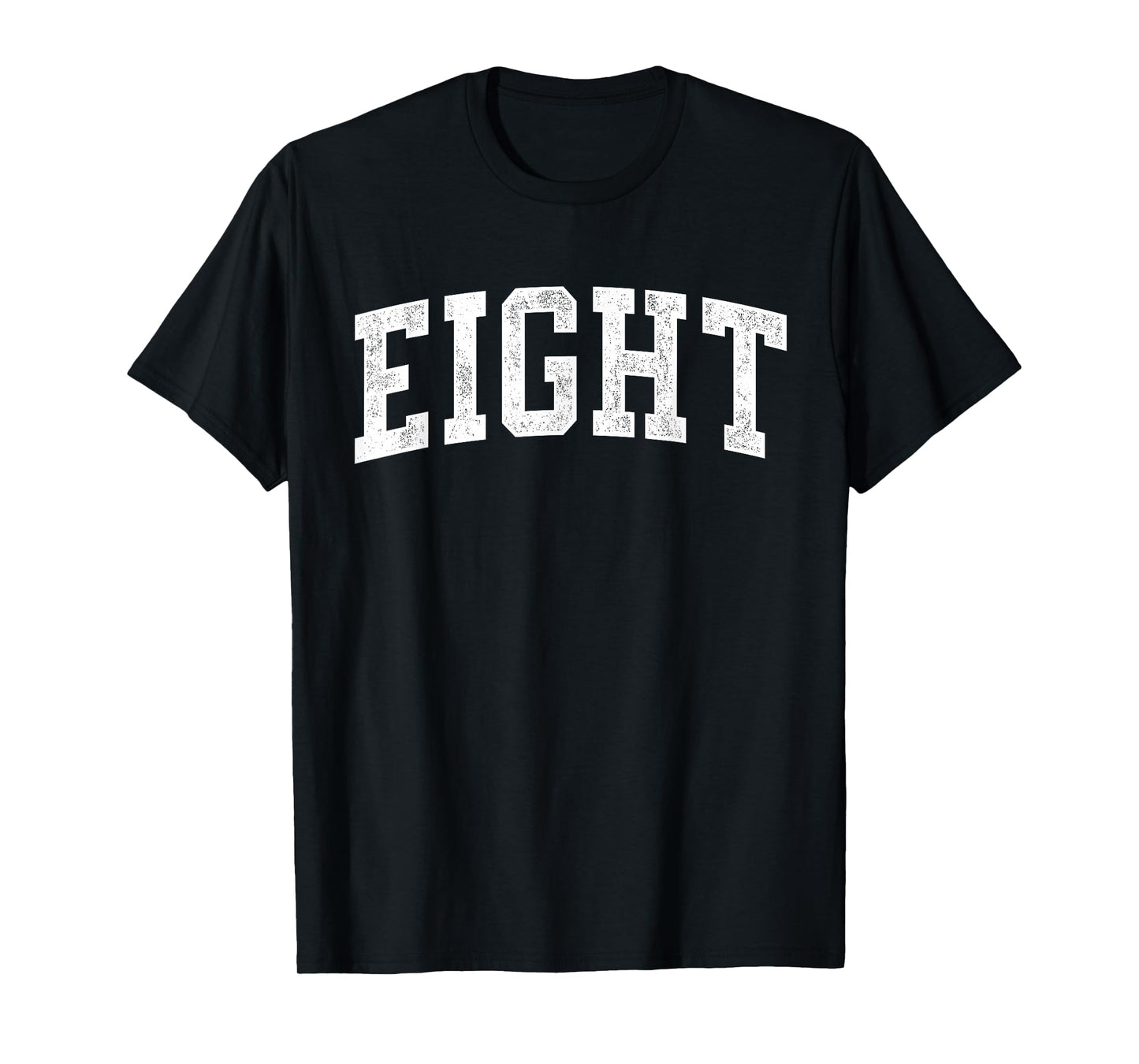 Eight Minimalist 8th Birthday Design 8-Year-Old T-Shirt