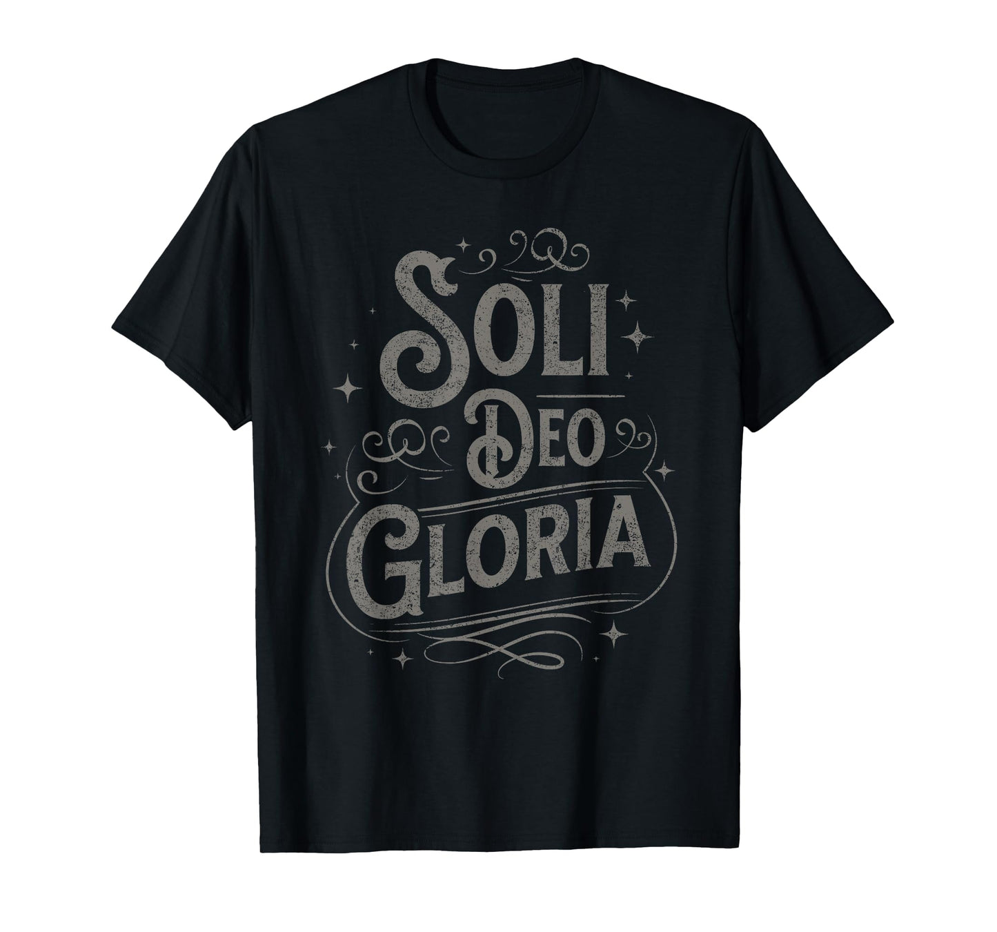 Soli Deo Gloria Christian Men T-Shirt