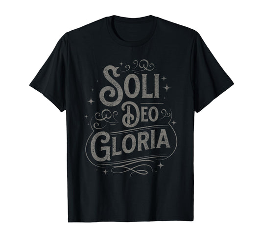 Soli Deo Gloria Christian Men T-Shirt