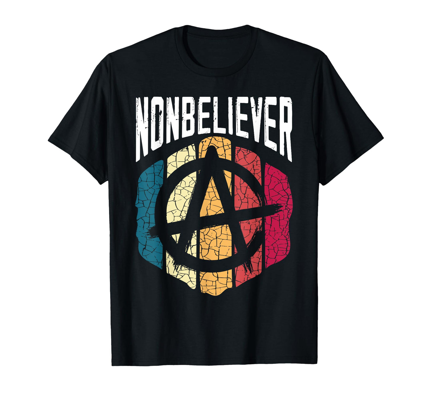 Nonbeliever Anti-Religion Agnostic Blackcraft Atheist T-Shirt