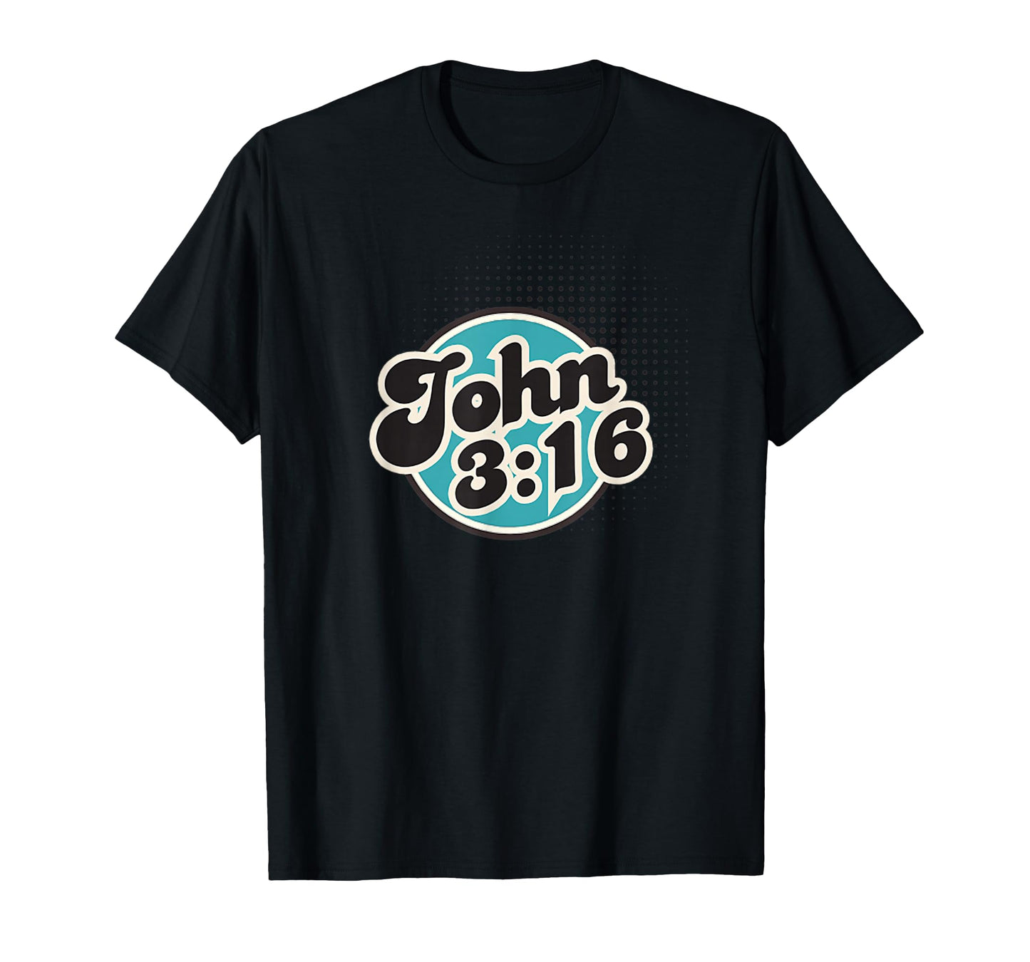 John 3:16 Retro, Men, Women and Youth T-Shirt