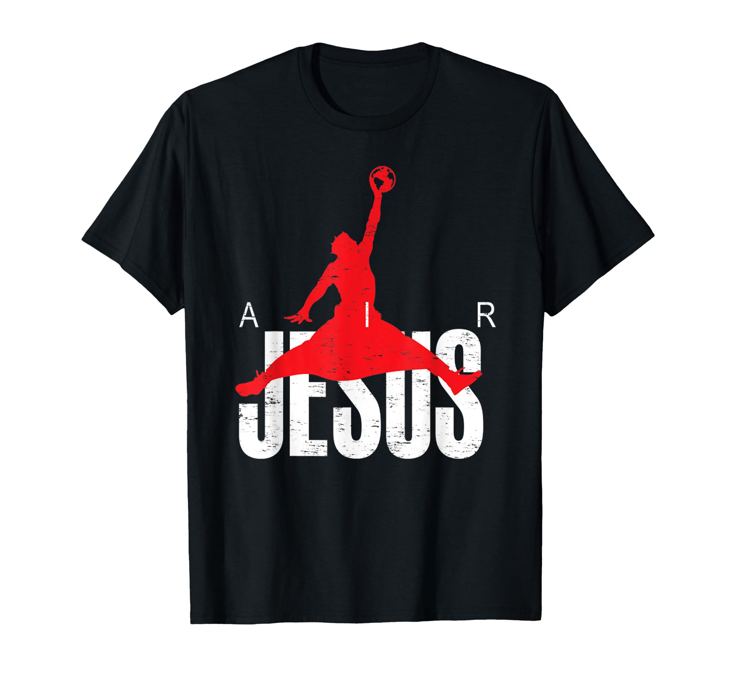 Vintage Air Jesus Sport Christian Religious Bible Verse T-Shirt