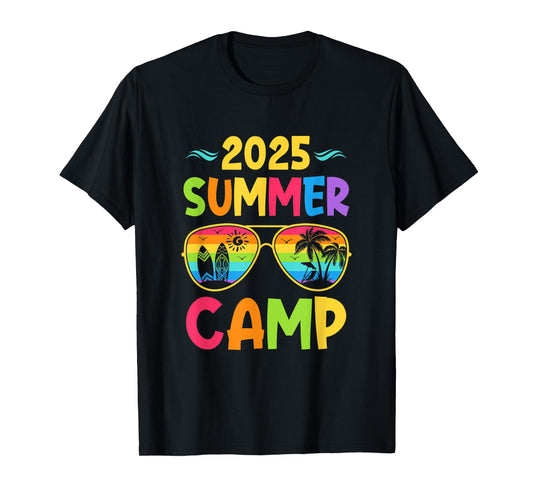 2025 Summer Camp 2025 Summer Vacation Matching Family Group T-Shirt