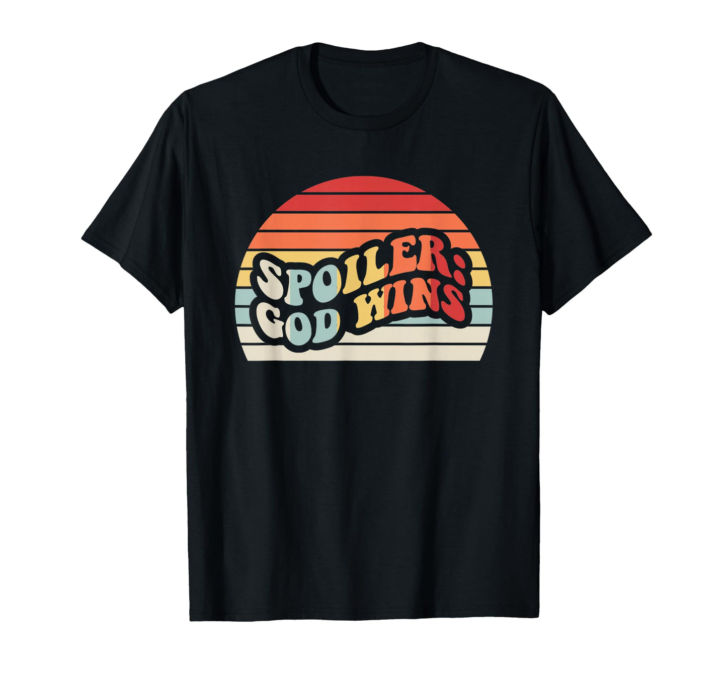 Spoiler God Wins Vintage Style T-Shirt