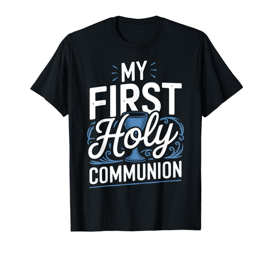 My First Holy Communion Religious Sacrament Kids Catholic T-Shirt