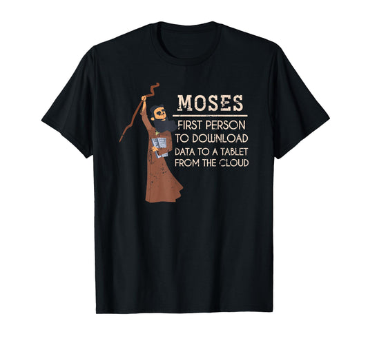 Faith Moses Bible Verse Funny Christian Gift Prayer T-Shirt