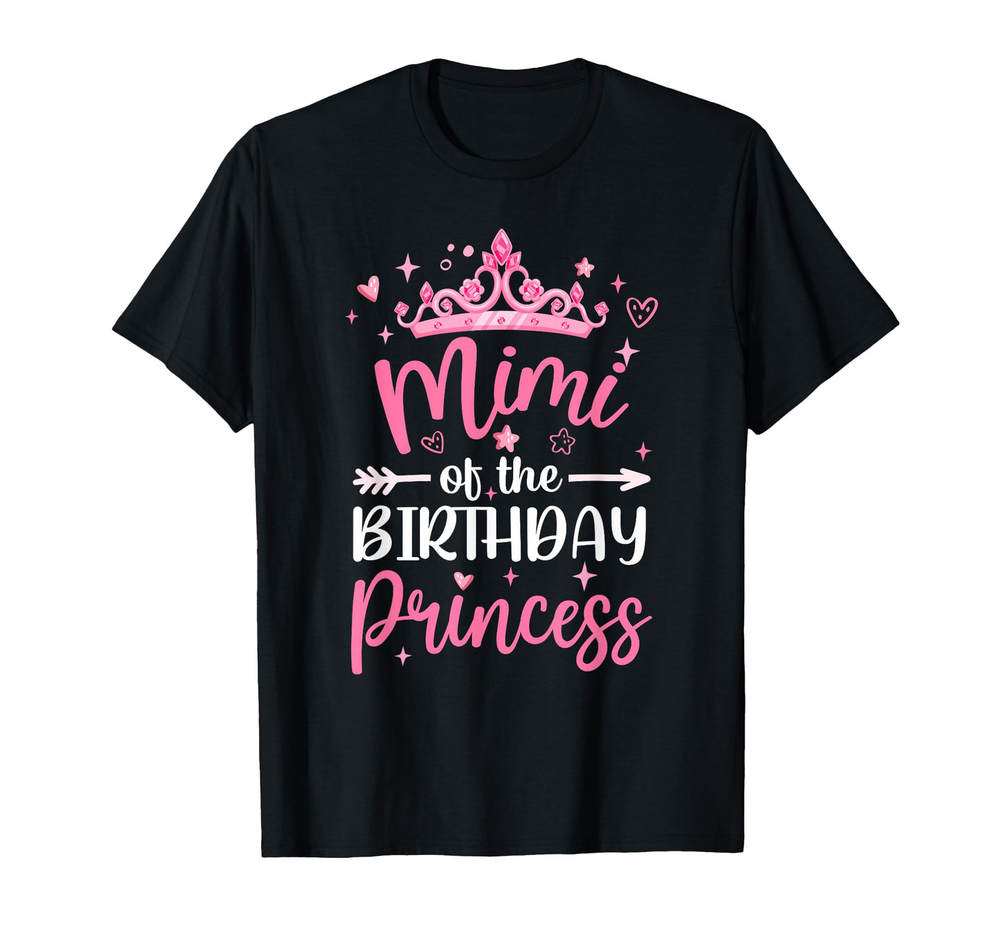 Mimi Of The Birthday Princess Birthday Girl Kid Family T-Shirt