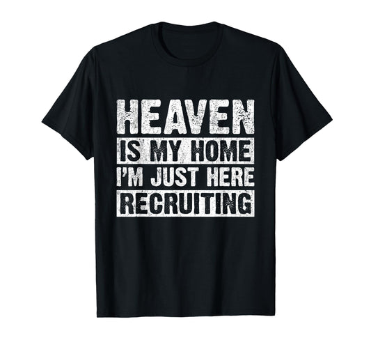 Heaven Is My Home Christian Religious Jesus T-Shirt