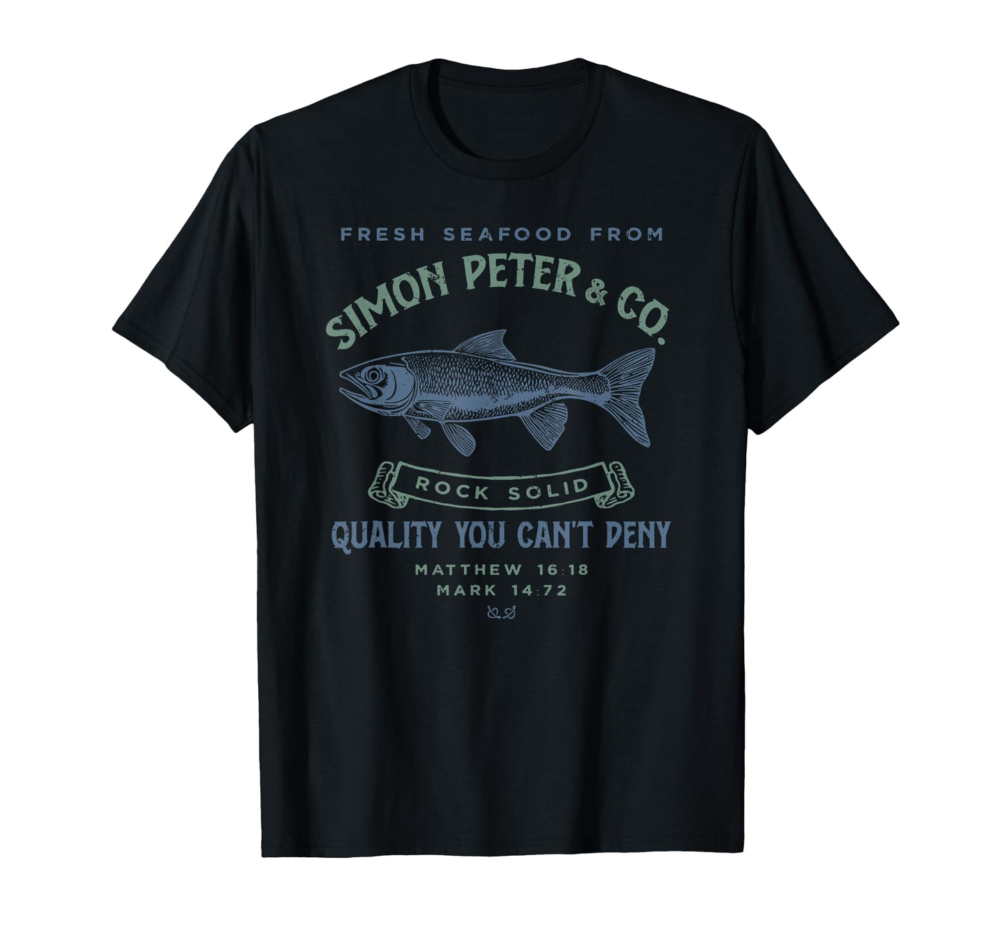Simon Peter Seafood Funny Christian T-Shirt