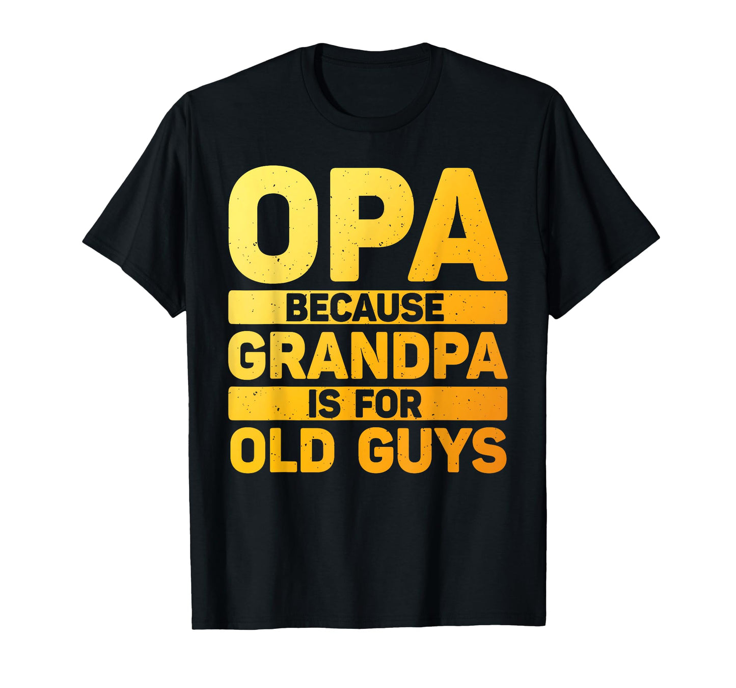 Best Opa Design For Grandpa From Grandkids Father's Day Opa T-Shirt