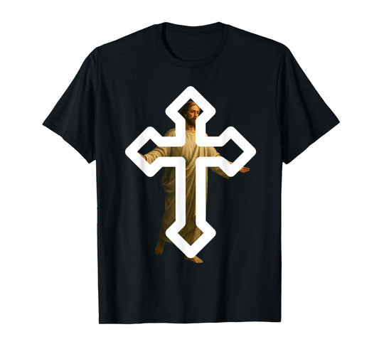 Jesus Cross Symbol | Christian Faith Spiritual Art T-Shirt