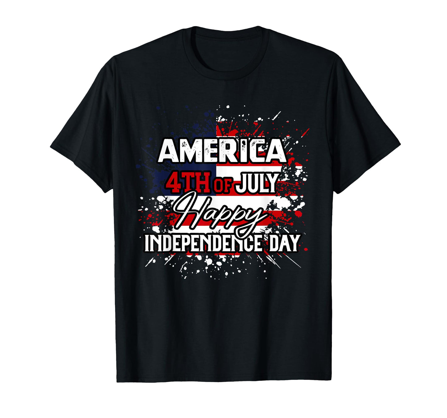 America Happy 4th of July Independence day Men women kids T-Shirt