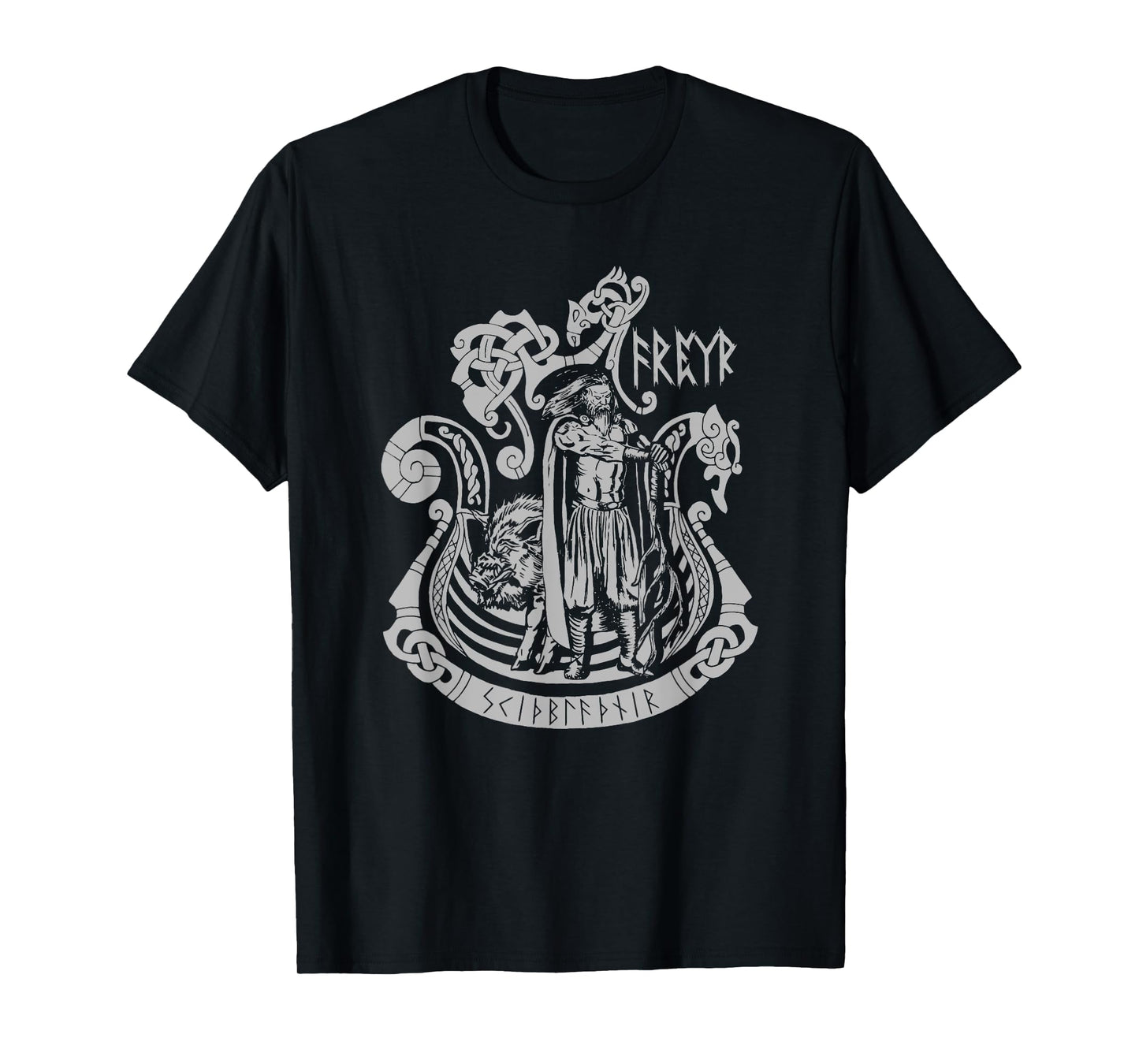 Freyr Norse Mythology Valhalla Viking Nordic God T-Shirt