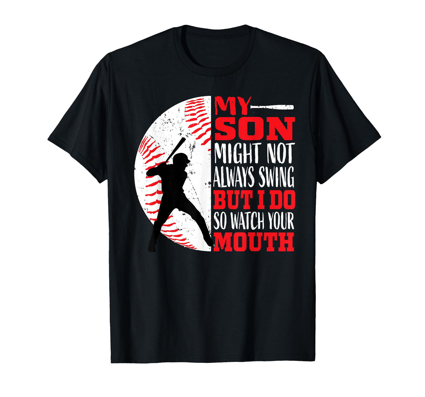 Funny Baseball Shirts Mom Dad Men Women Sayings Shirt Tshirt T-Shirt