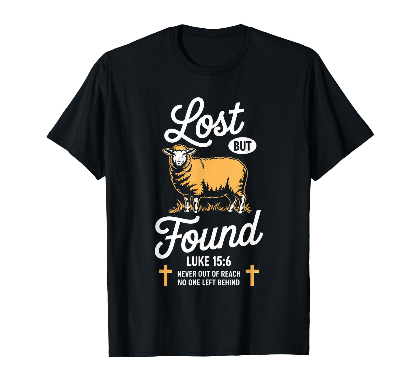 Lost But Found Sheep Christian Streetwear T-Shirt