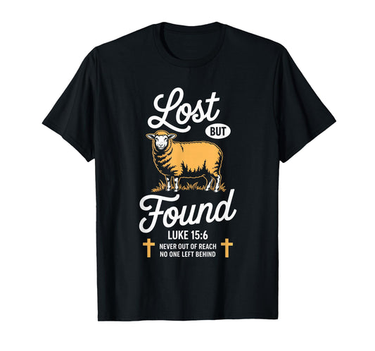 Lost But Found Sheep Christian Streetwear T-Shirt