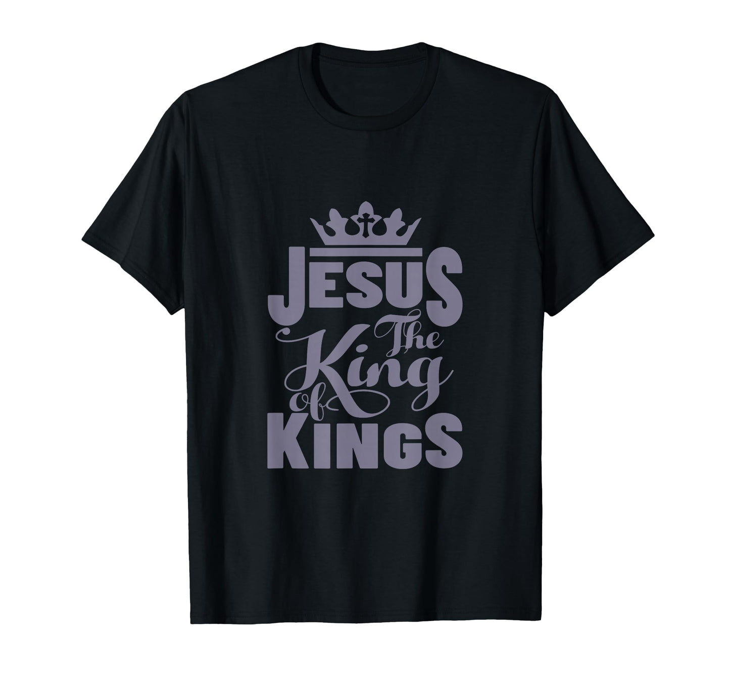 Jesus is My King – Bold Faith and Strength Design T-Shirt