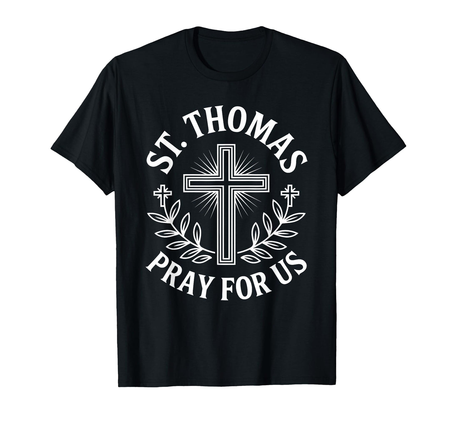 St. Thomas Pray for Us Catholic Saint Devotional T-Shirt