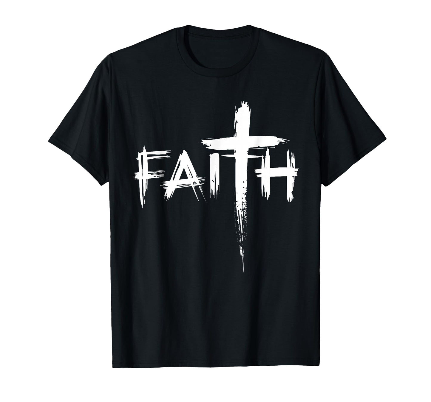 Christian Faith & Cross Retro Christian Faith for Men Women T-Shirt