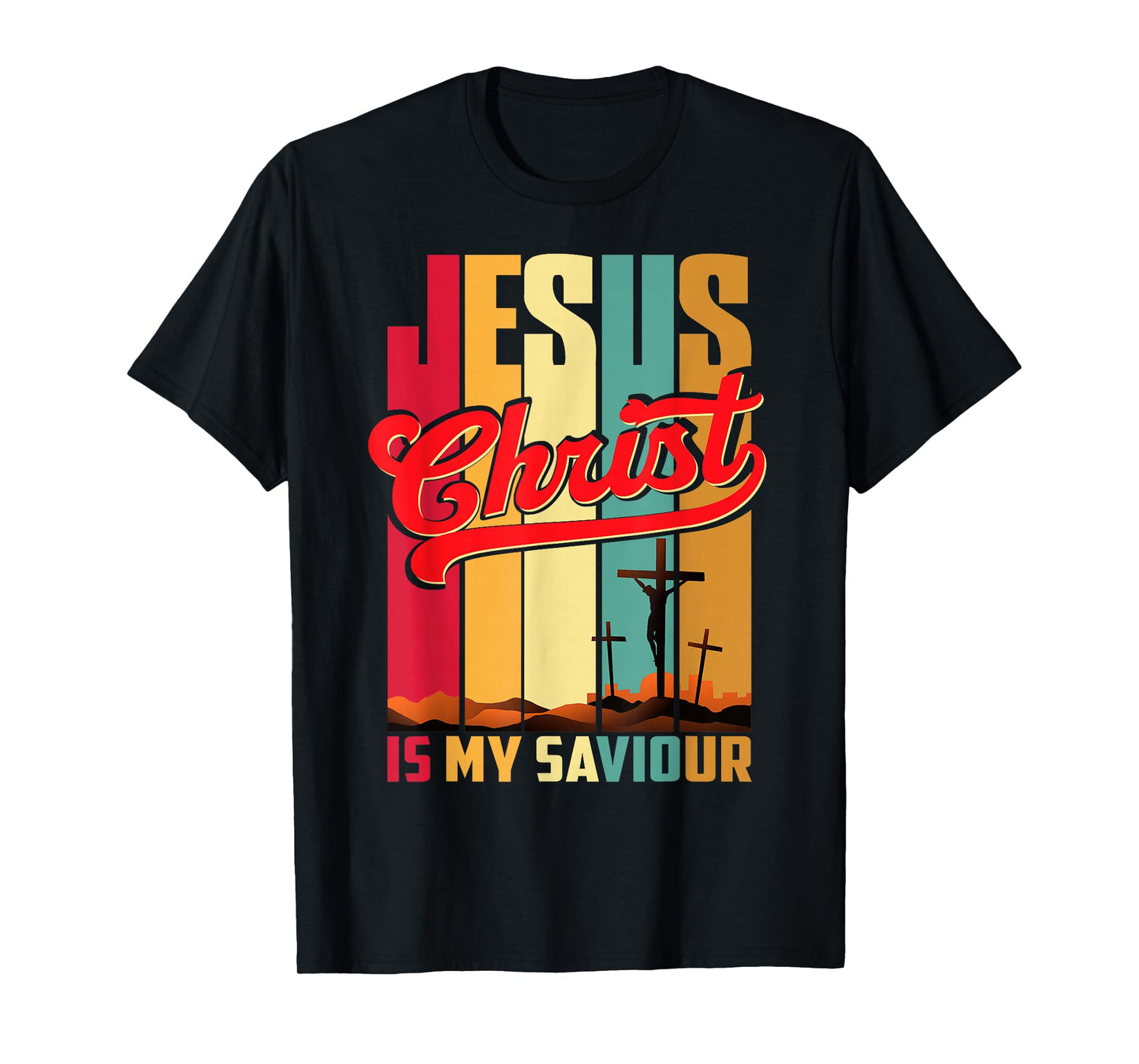 Jesus Christ is My Saviour Christians Bible T-Shirt
