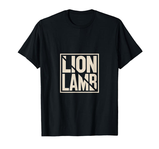 Christian Lion Lamb Jesus King Savior Peace T-Shirt