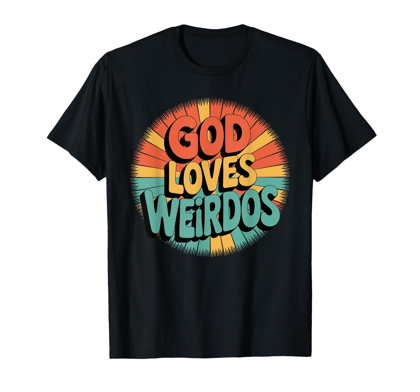 Vintage God Love Weirdos T-Shirt