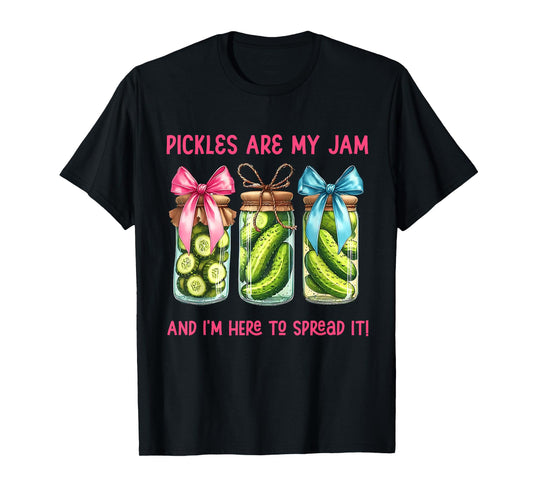 Pickle is My Jam and Im Here to Spread Christian Bible Verse T-Shirt