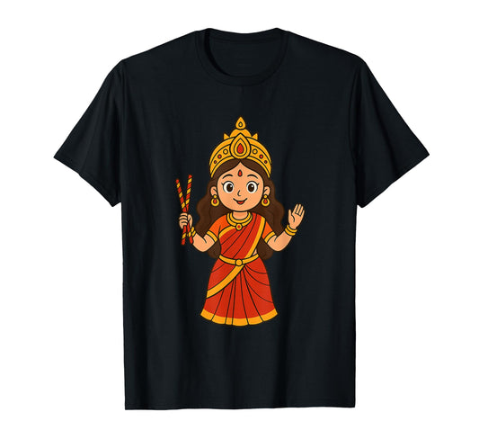 Durga Puja Diwali Festival Happy Navratri Goddess T-Shirt