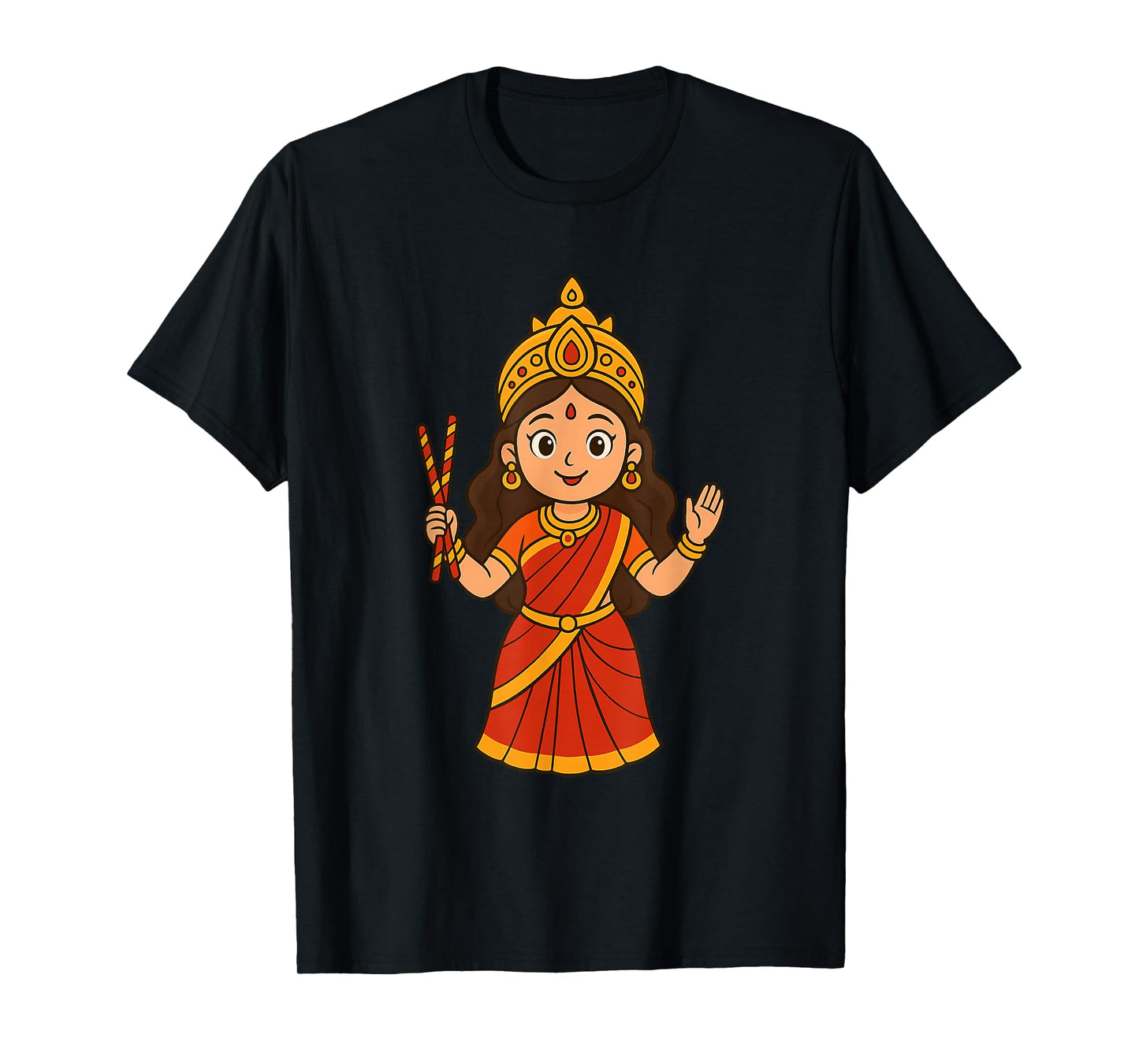 Durga Puja Diwali Festival Happy Navratri Goddess T-Shirt