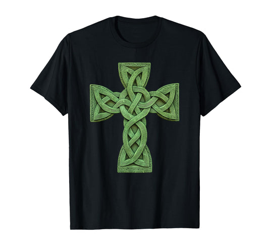 Irish Celtic Cross Knot Christian Holy Trinity Scottish Celt T-Shirt