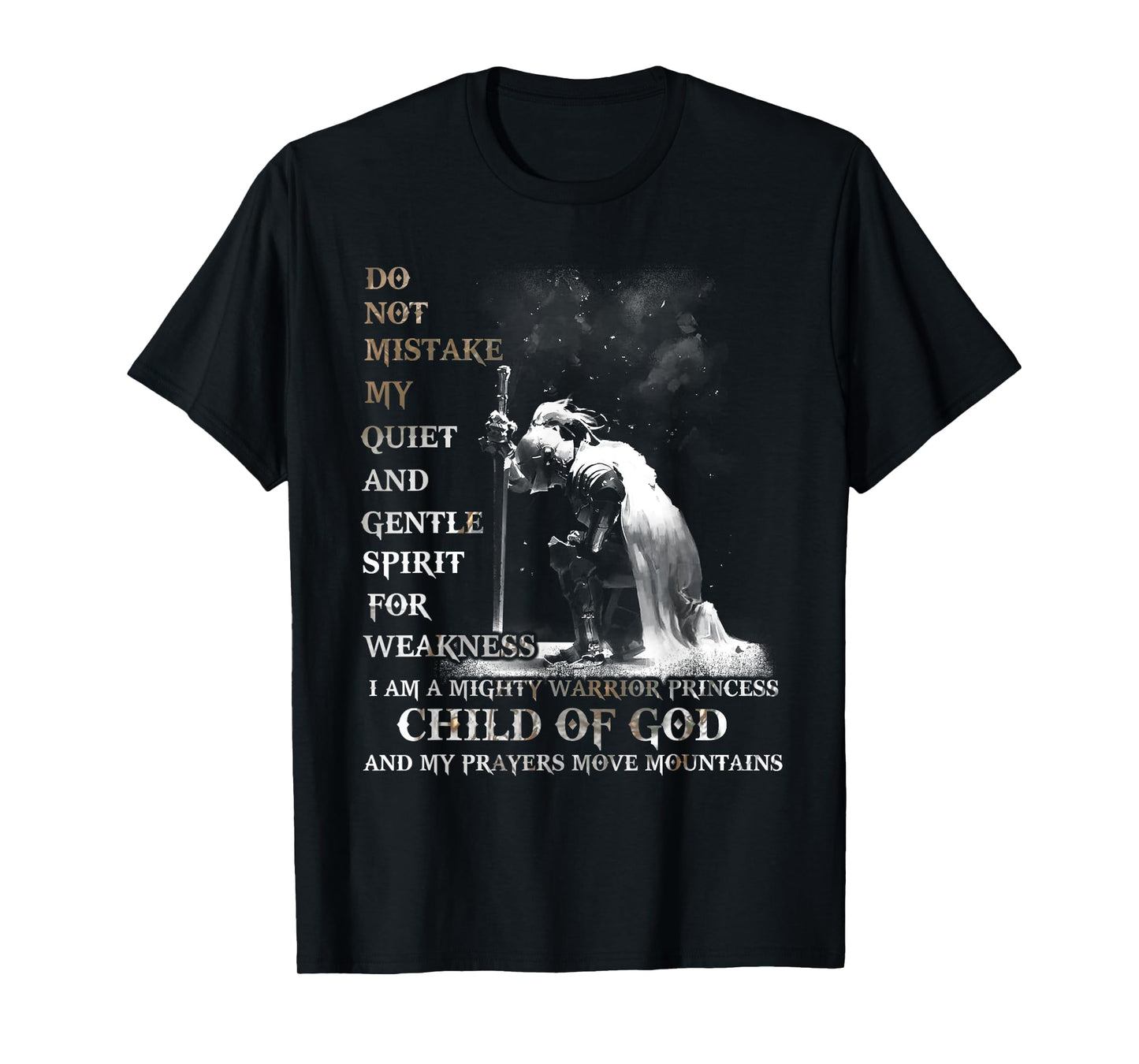 Knight Templar I Am A Child Of God A Warrior Of Christ Shirt T-Shirt