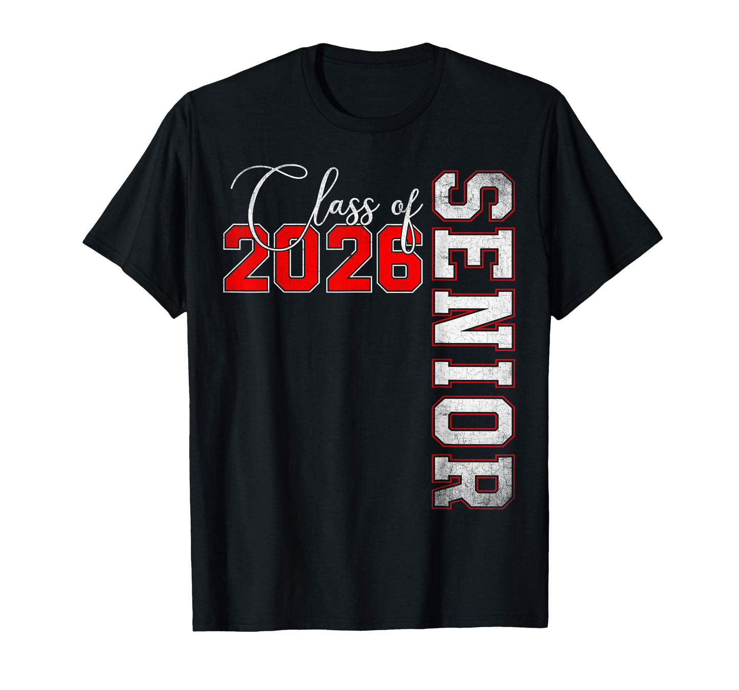 Senior 2026 Graduation My Last First Day Of Class Of 2026 T-Shirt