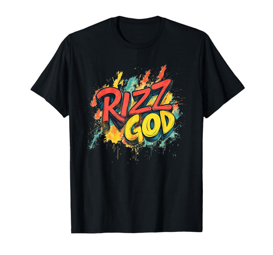 Cool Rizz God Saying T-Shirt
