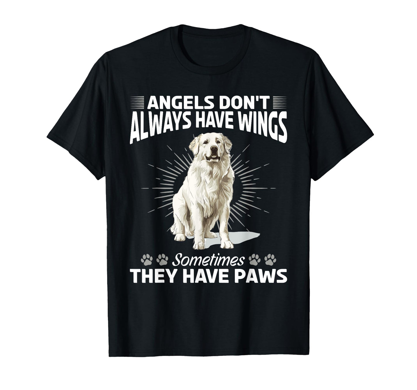 Great Pyrenees Dog Owner Men Women Girls Kids T-Shirt