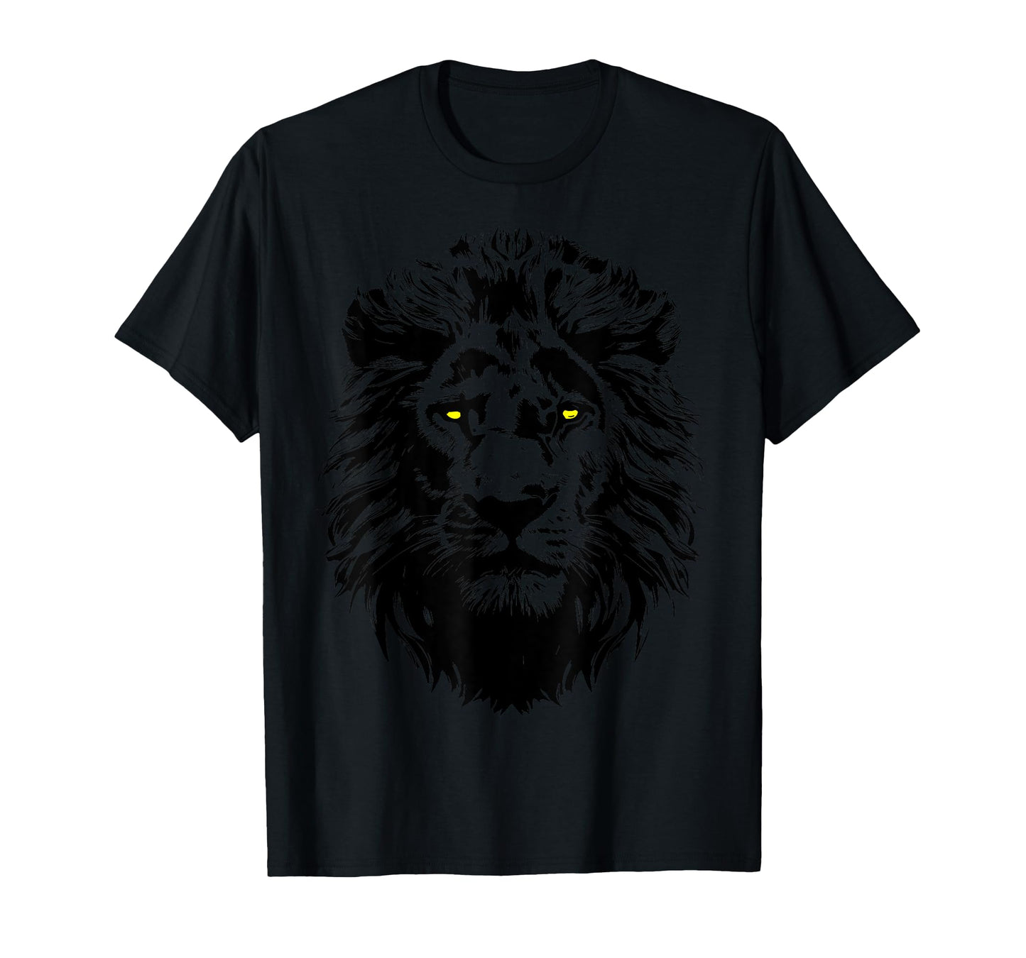 Lion, Gazing Eyes Lion Head, Lion Face, Lion Head T-Shirt