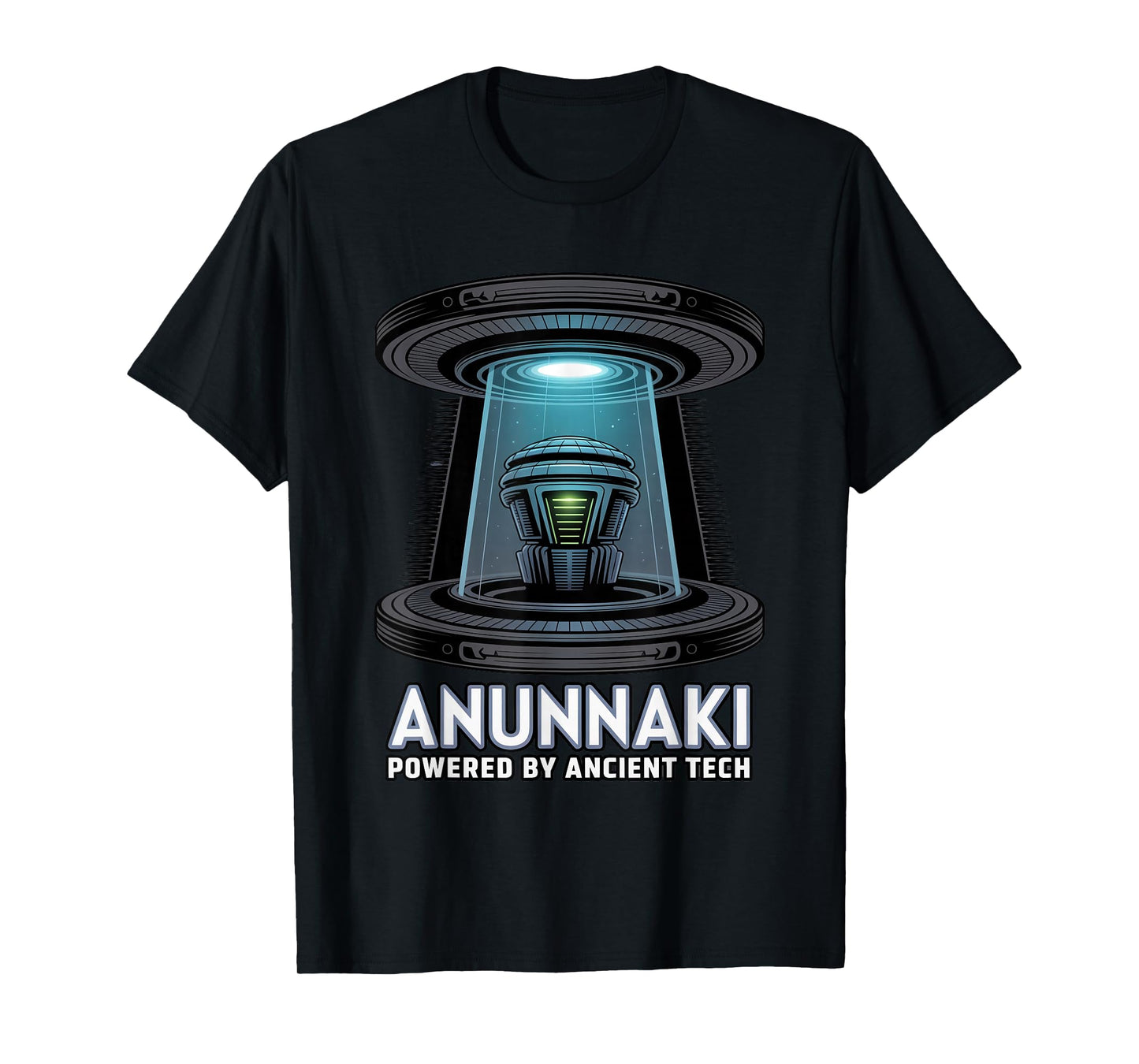 Powered by Anunnaki Tech Enki Sumerian Alien Origins T-Shirt