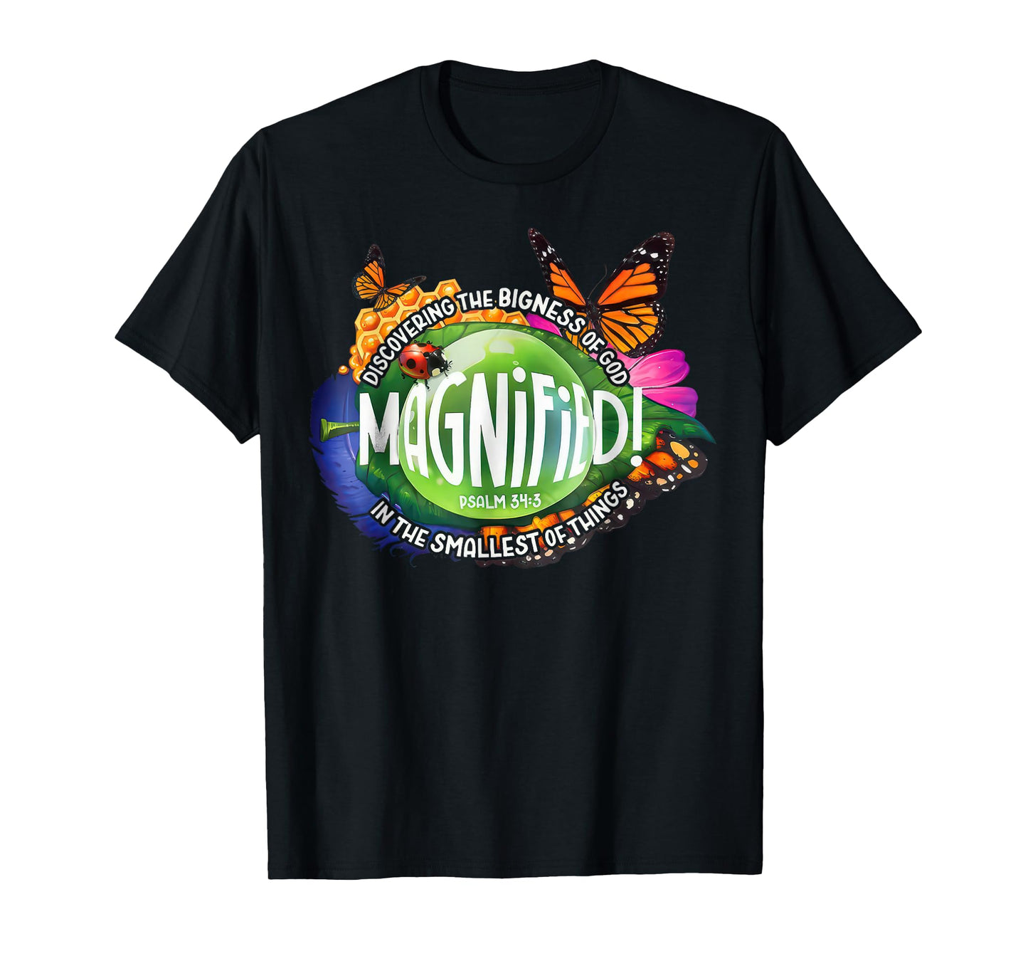 Magnified VBS 2025 Discovering the Bigness of God Christian T-Shirt