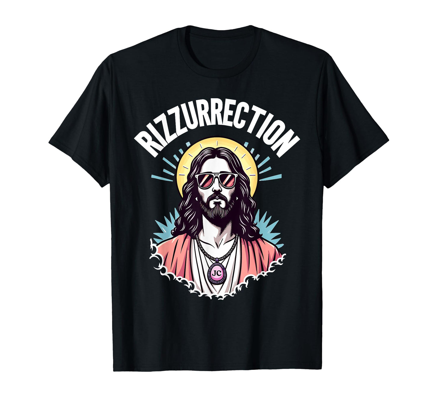 Funny Jesus Meme Gen Z Slang Rizz, He is Rizzen T-Shirt