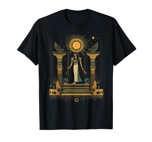 Ancient Egypt Tutankhamun Column Egyptology Egypt Mythology T-Shirt