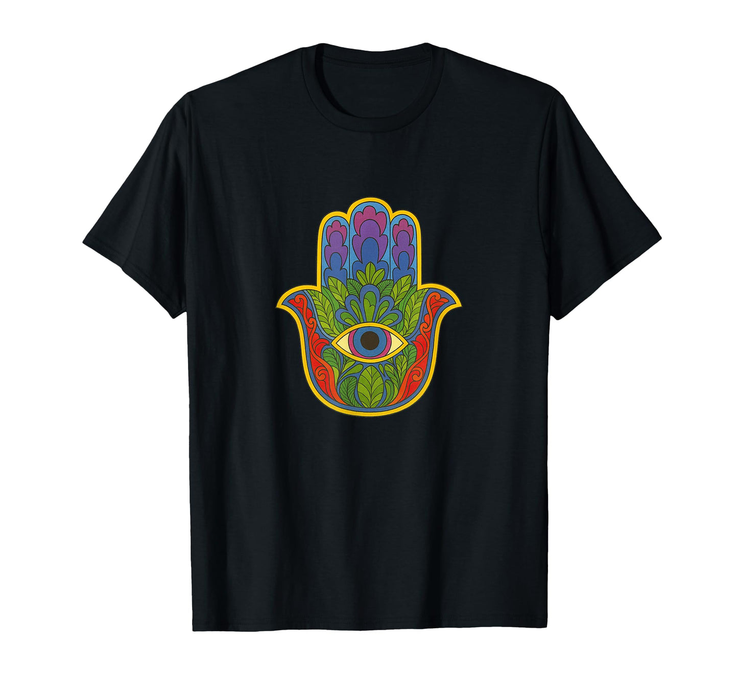 Vintage Hamsa Hand Eye of God Protection Symbol T-Shirt