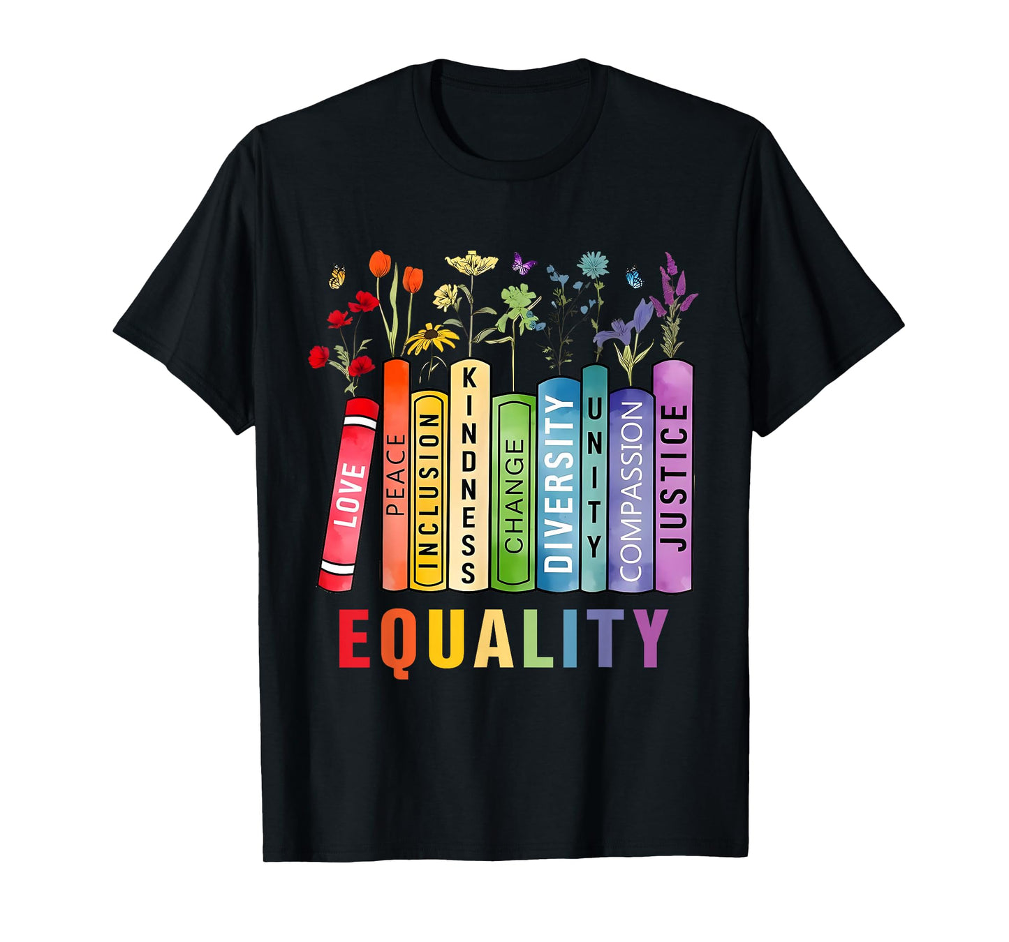 Equality Fight For Those Without Your Privilege Quote 2Sides T-Shirt