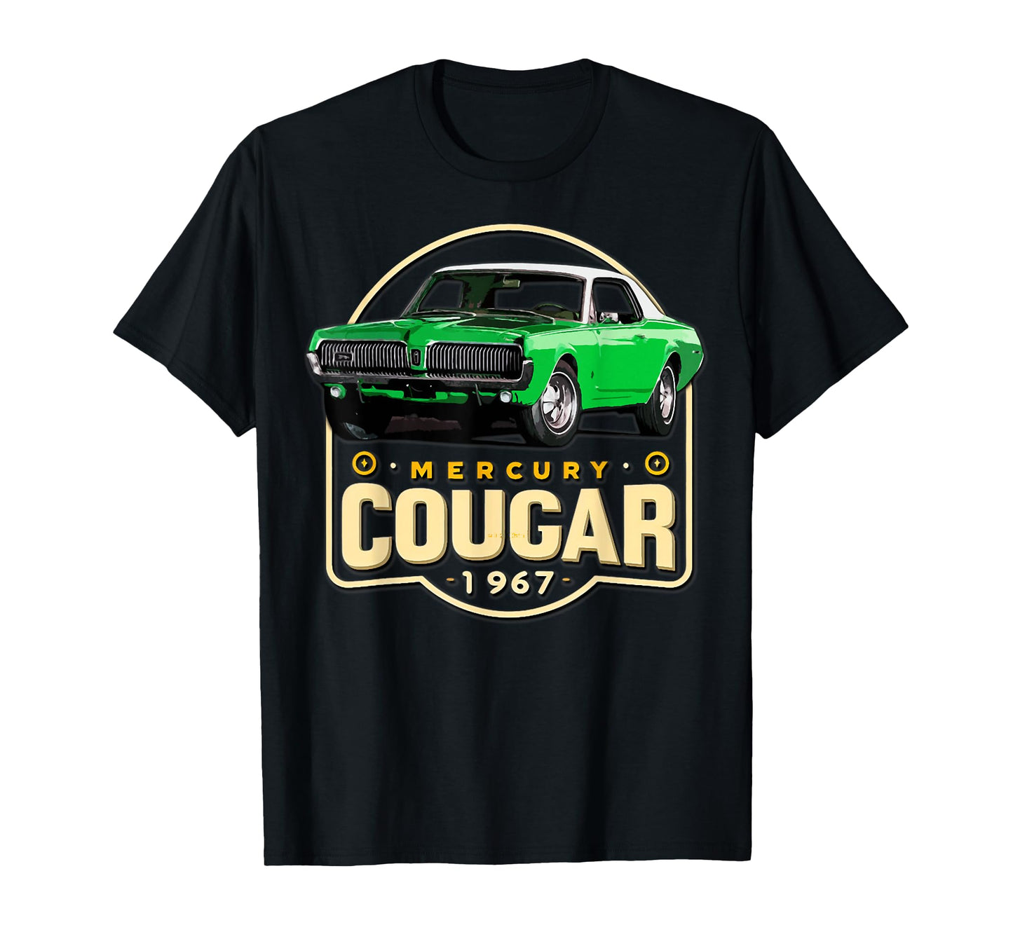 1967 Mercury classic Cougar cars T-Shirt