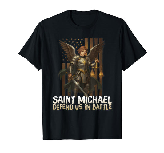 Saint Michael The Archangel Catholic T-Shirt