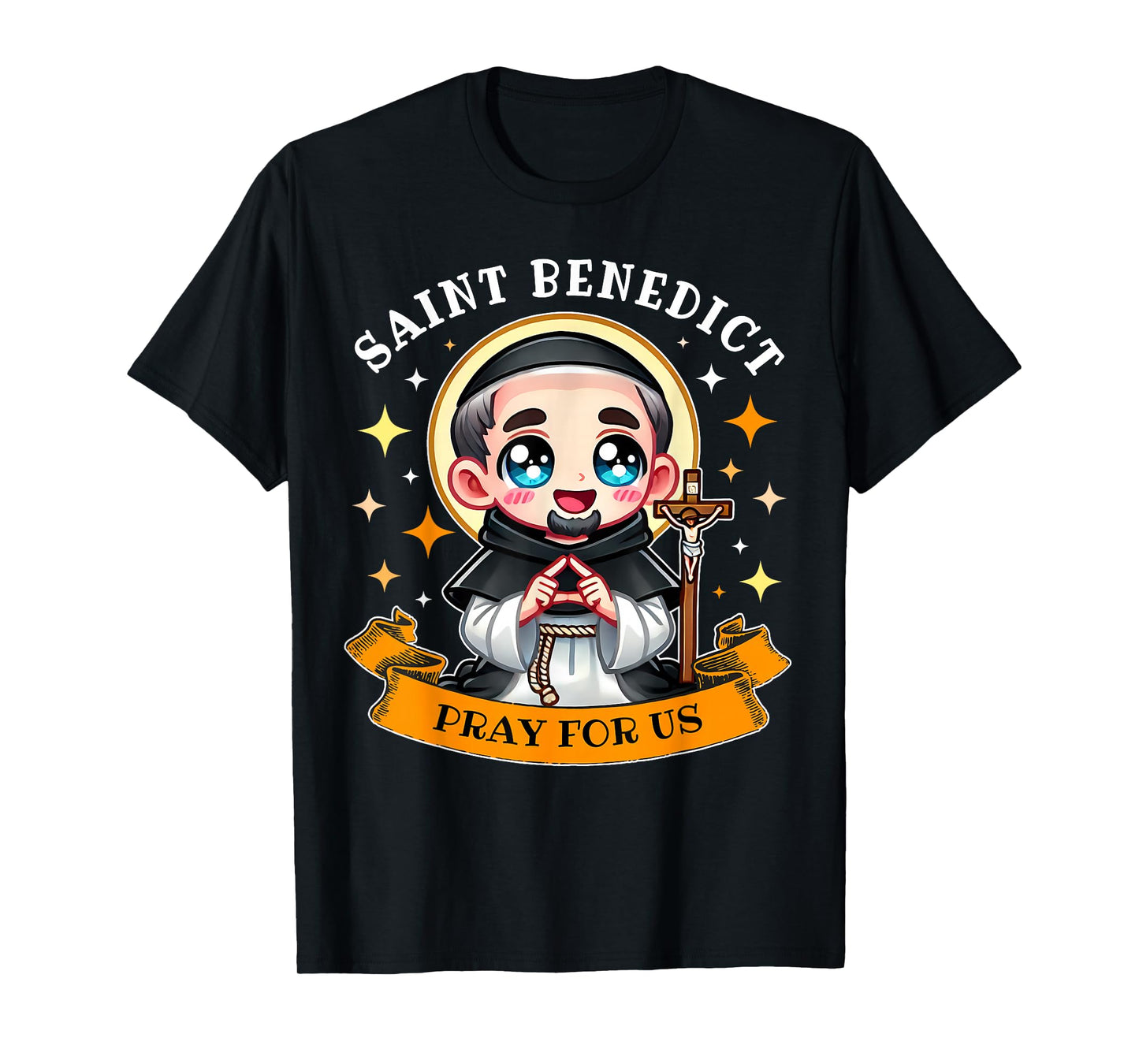 St Benedict Italian Catholic Christian Monk for Kids Toddler T-Shirt