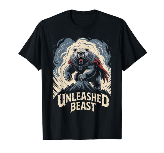 Epic Viking Berserker - Nordic Mythology - Unleashed Beast T-Shirt