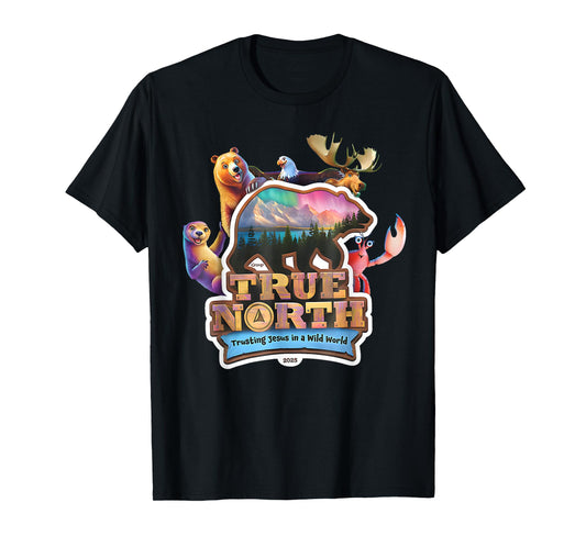 True North VBS 2025 Trusting Jesus Wilderness Christian T-Shirt