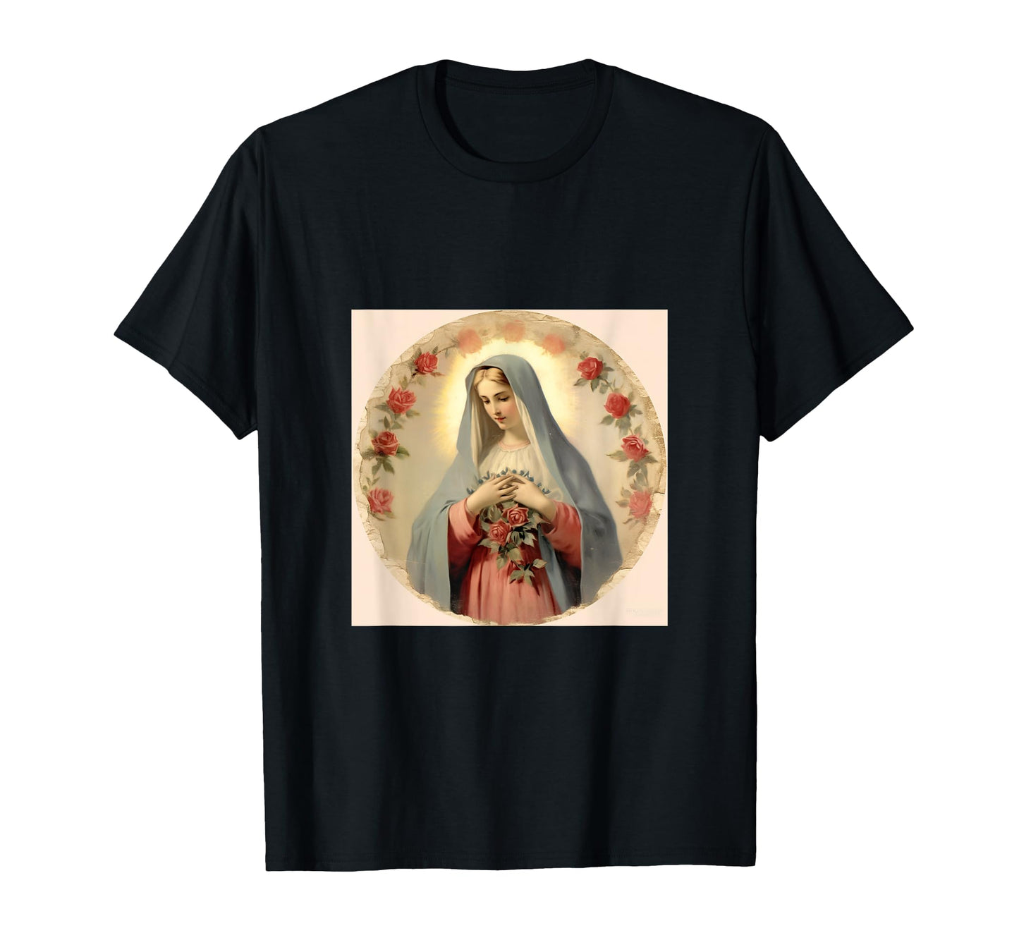 Blessed Virgin Mary Jesus Christian T-Shirt