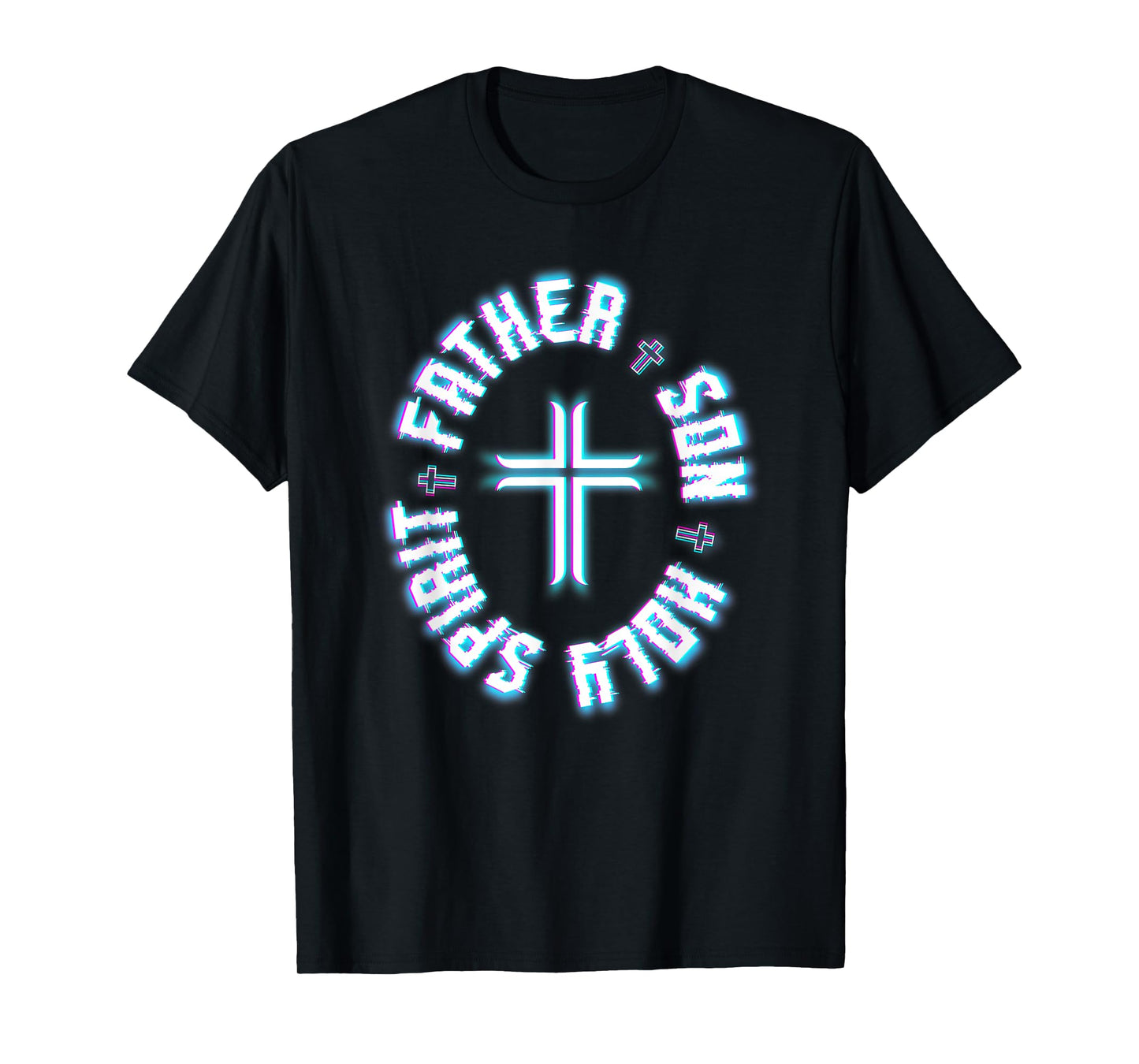 Christian Father Son Holy Spirit Ghost Trinity Faith Prayer T-Shirt