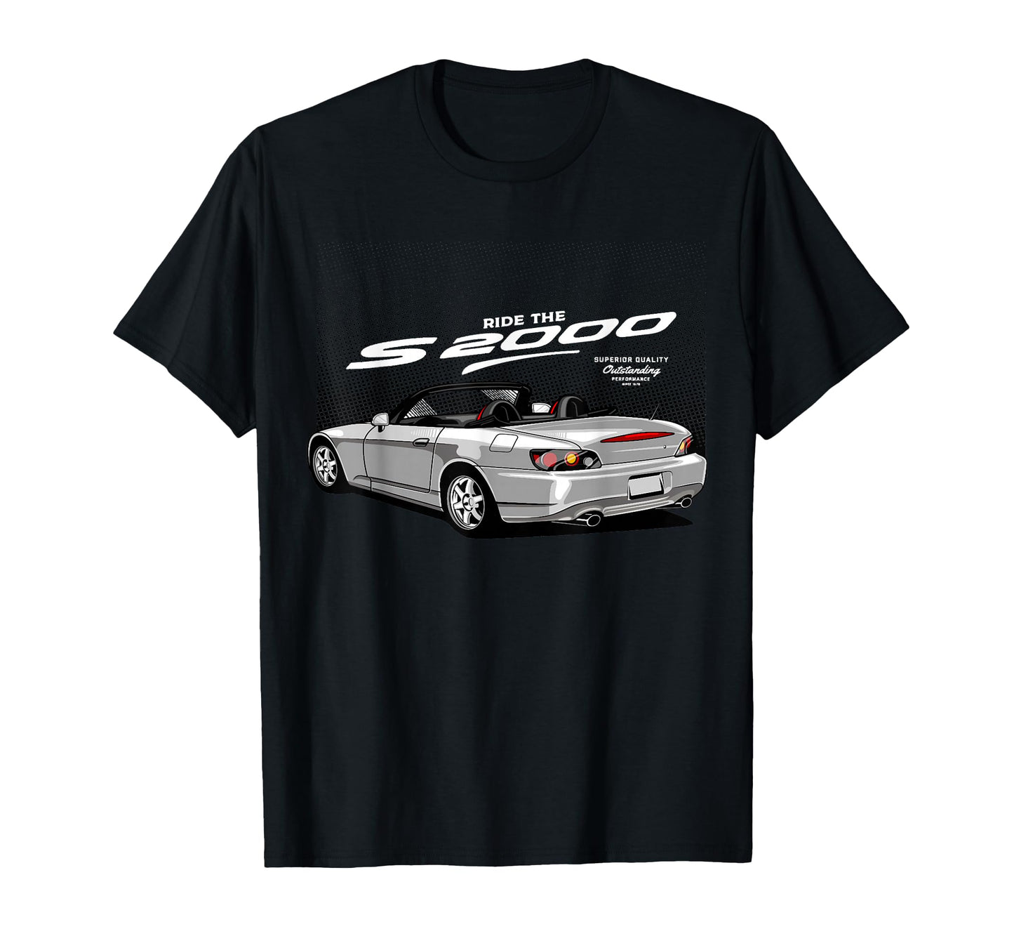 S2000 White JDM Graphic Retro Tuner Car Drift Racing T-Shirt