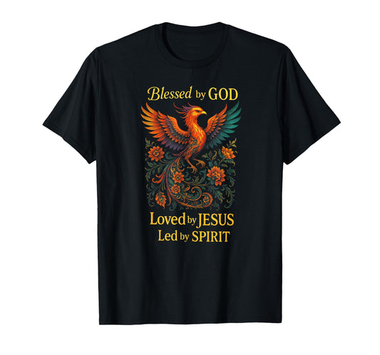 Blessed by God - Butterfly Christian Holy Easter T-Shirt